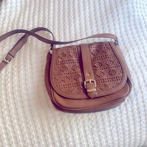 Dolce Vita Brown Cross-Body Bag - Great Condition